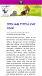 Mobile Screenshot of pawpourripetcare.com